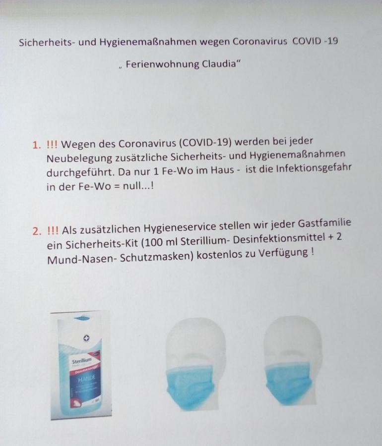 Ferienwohnung Claudia Zinnowitz Buitenkant foto